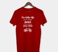 T-Shirt For Better Life Red