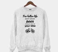 Sweatshirt For Better Life White